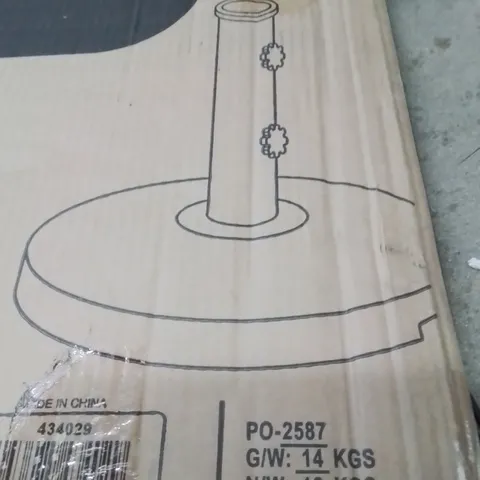 BOXED KEPLIN GRANITE PARASOL BASE