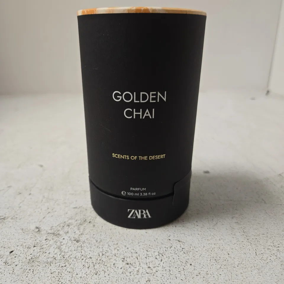 ZARA GOLDEN CHAI PARFUM – SCENTS OF THE DESERT, 100 ML