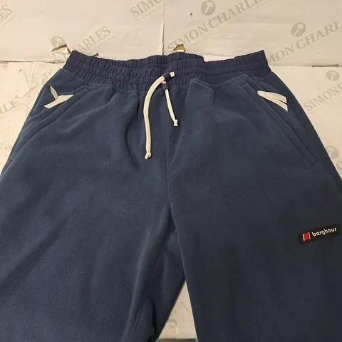 BERGHAUS DEAN STREET NAVY FLEECE SHORTS - M