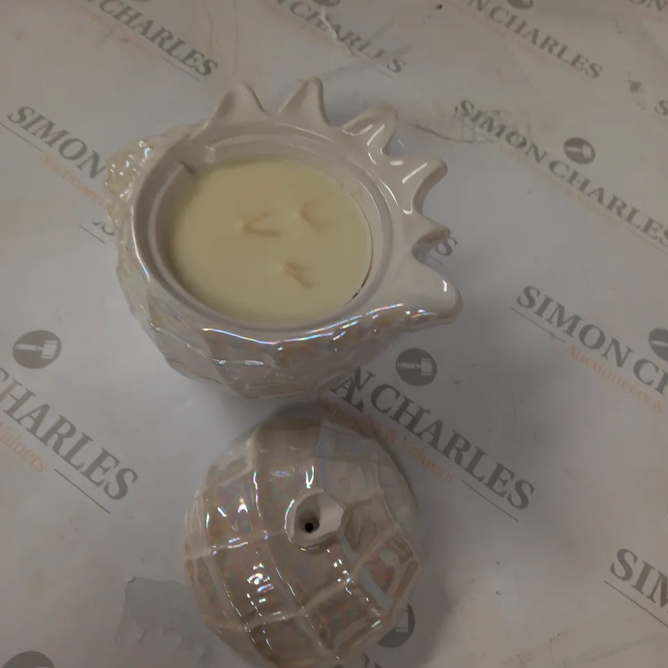 HOMEWORX BY SLATKIN & CO SHELL CERAMIC