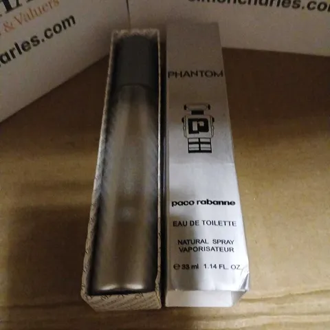 BOXED PHANTOM PACO RABANNE EAU DE TOILETTE 33ML