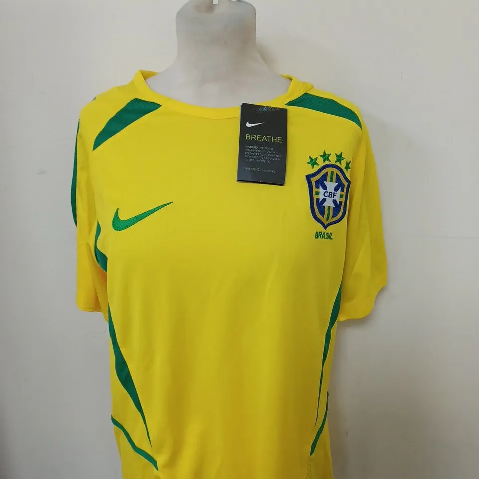 BRAZIL FC RETRO HOME SHIRT SIZE S