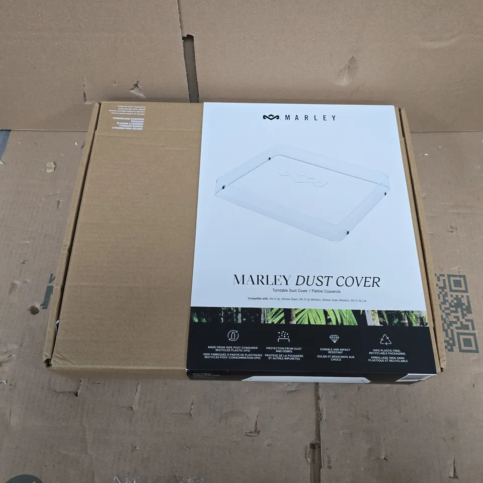 MARLEY TURNTABLE DUST COVER – CLEAR ACRYLIC