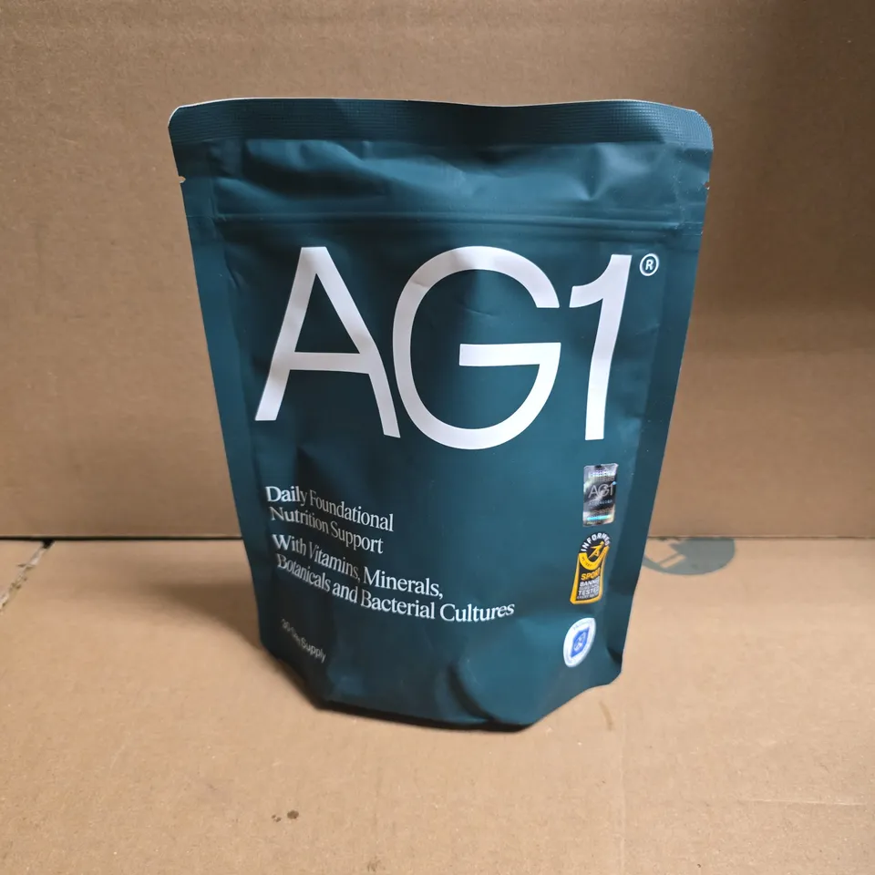 AG1 GREENS POWDER SUPPLEMENT | DAILY NUTRIENT BOOST (30 DAY SUPPLY)