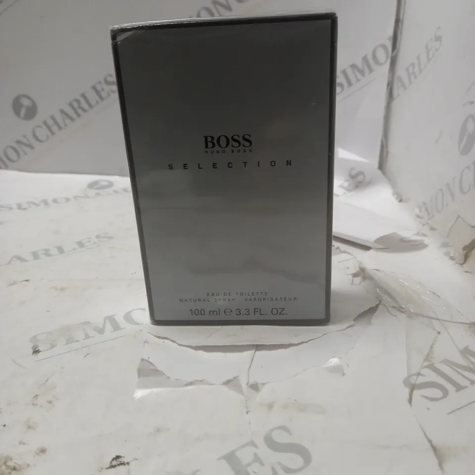 BOXED AND SEALED HUGO BOSS SELECTION EAU DE TOILETTE 100ML