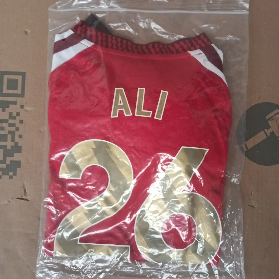 BAGGED ADIDAS ARSENAL HOME JERSEY SIZE 22