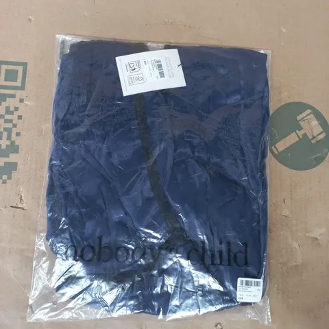 BAGGED NOBODY'S CHILD RIA MIDAXI DRESS IN BLUE SIZE UK 10