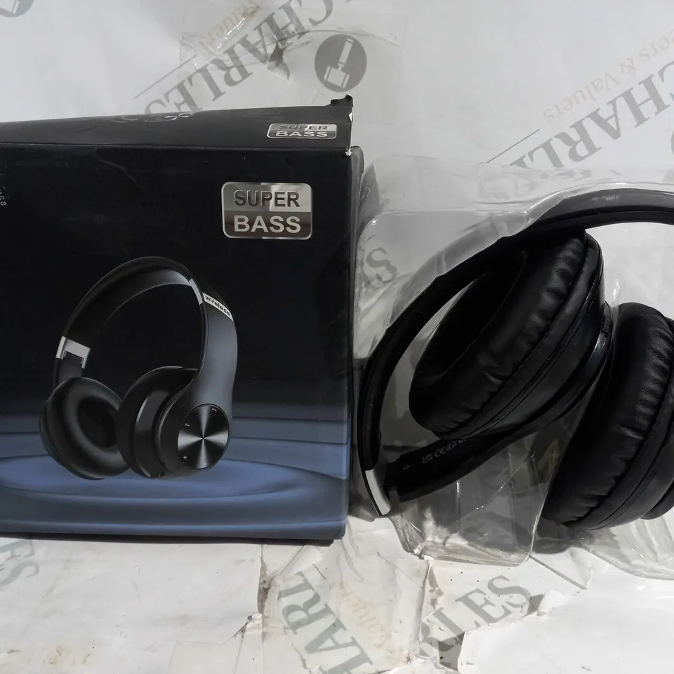 BOXED 9S WIRELESS HEADPHONES BLACK