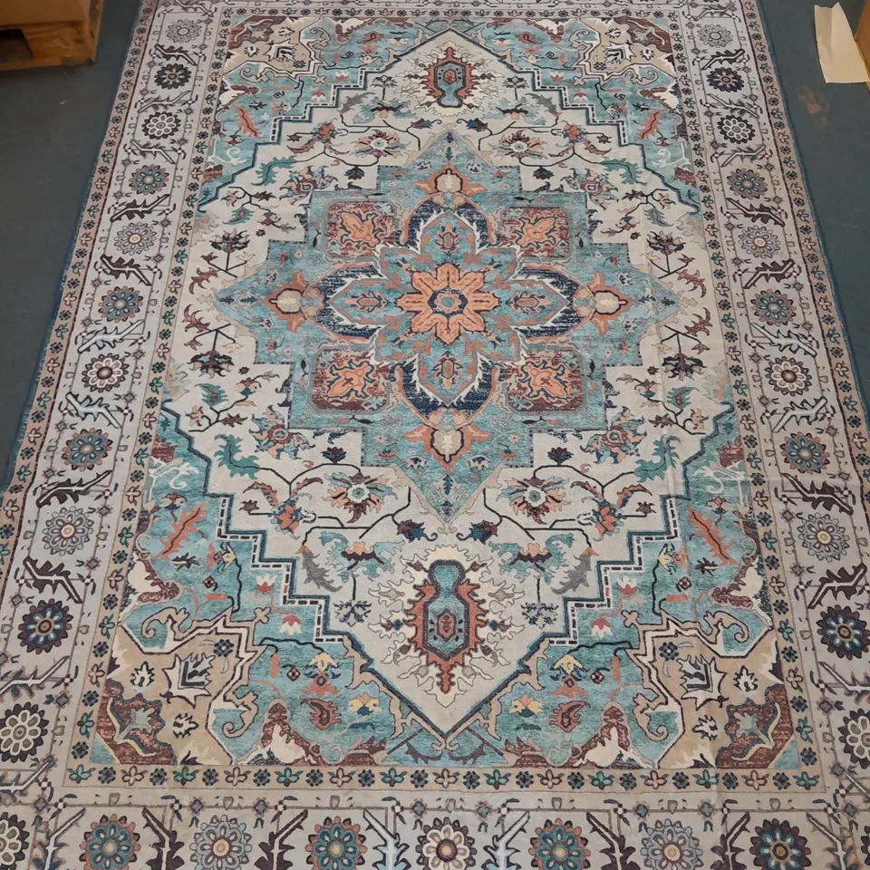 160x230cm FLORAL DESIGN RUG IN MULTI