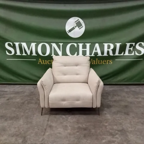 QUALITY DESIGNER ITALIAN MADE BOLZANO ELECTRIC RECLINER LEATHER ARMCHAIR 