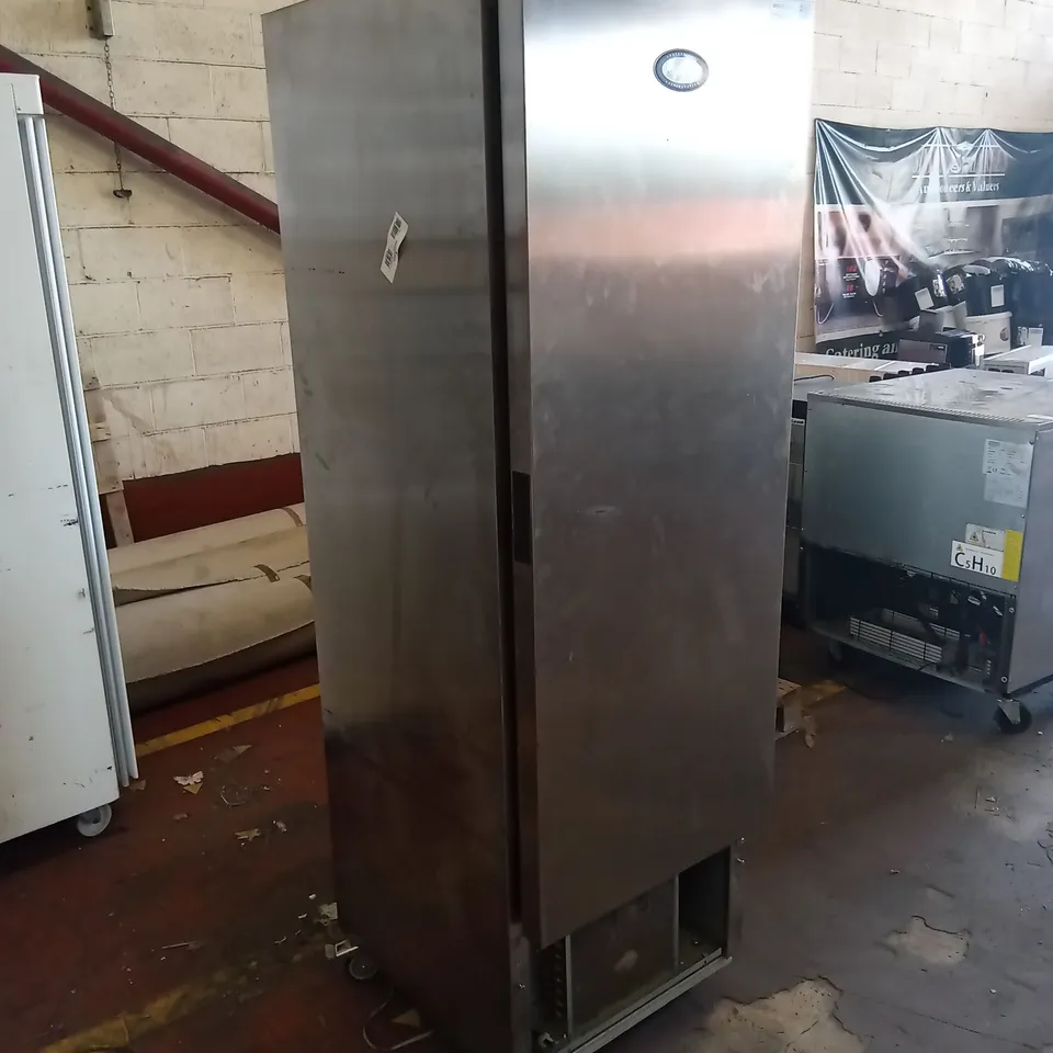 FOSTER COMMERCIAL STAINLESS STEEL FRIDGE