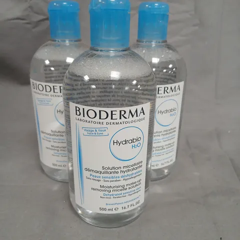 Twelve Bioderma Hydrabio H2O Micellar Cleansing Water 500ml 