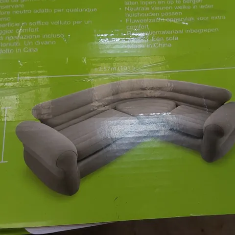 BOXED DEVEREAU INFLATABLE CORNER SOFA 