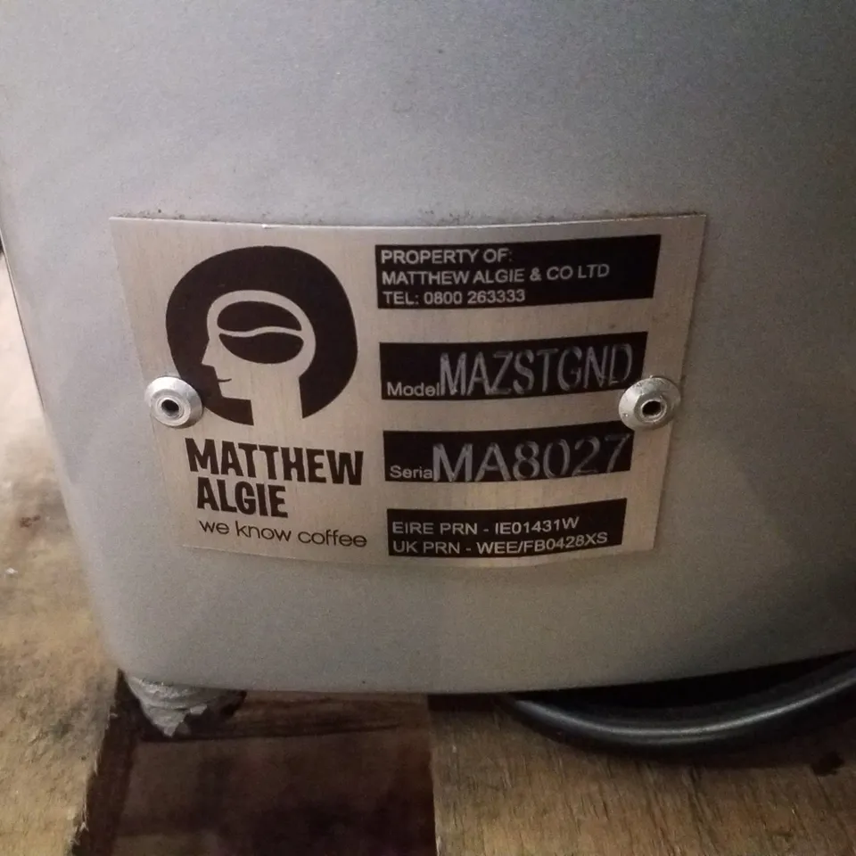 MAZZER COMMERCIAL COFFEE GRINDER