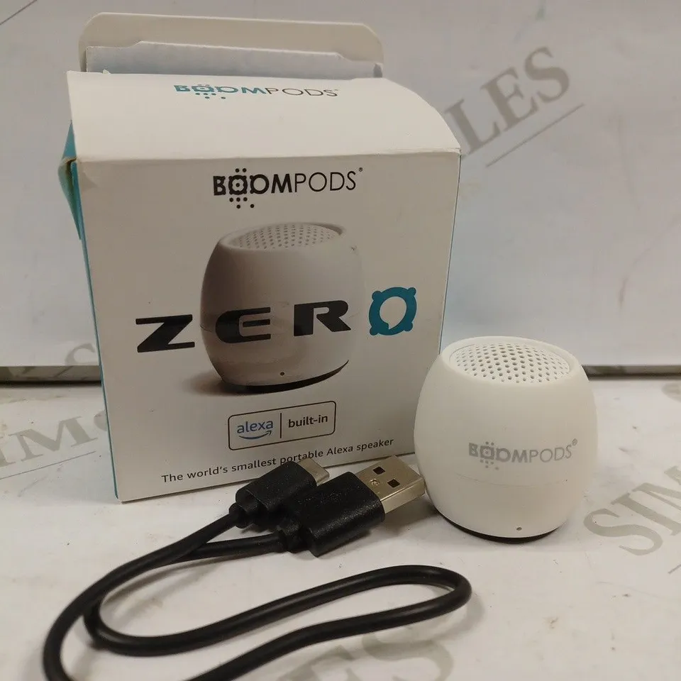 BOXED BOOMPODS ZERO PORTABLE SPEAKER 