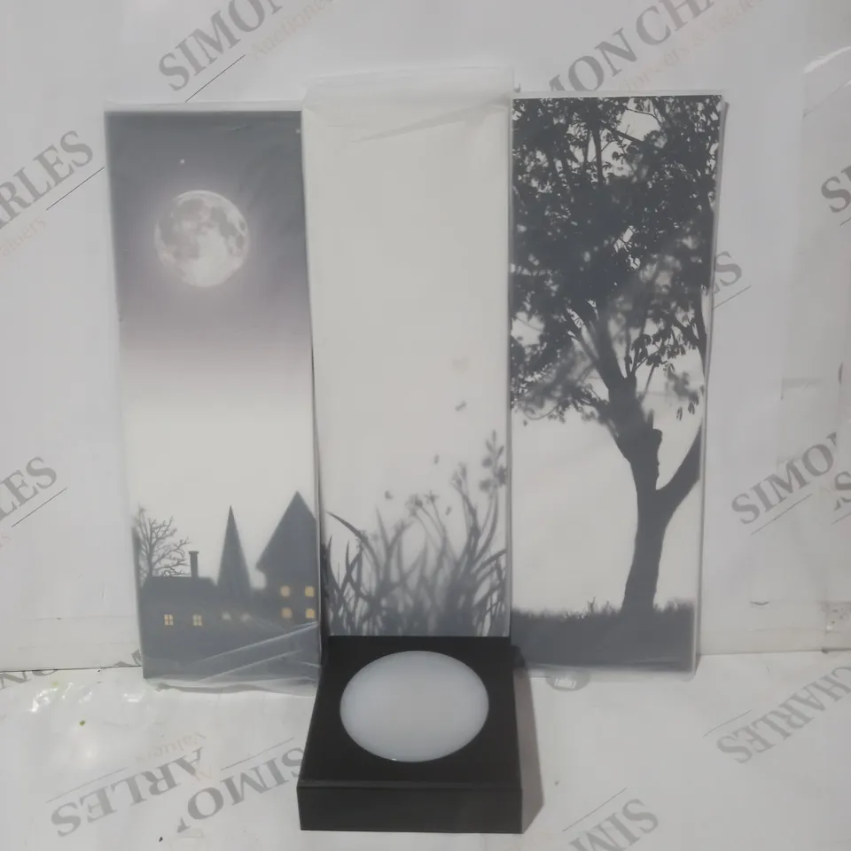 BOXED LUXA SHADOW LAMP WITH 3 SLEEVE DESIGNS