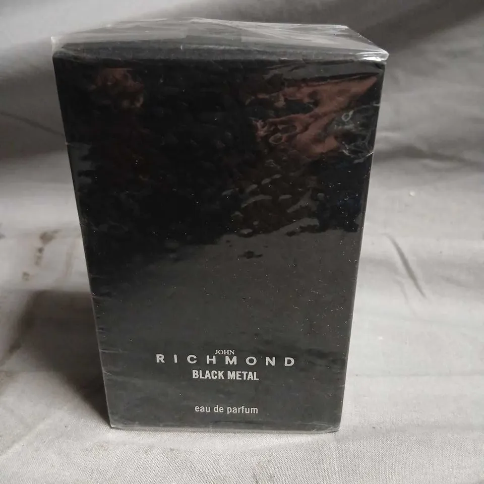 BOXED AND SEALED JOHN RICHMOND BLACK METAL EAU DE PARFUM 50ML