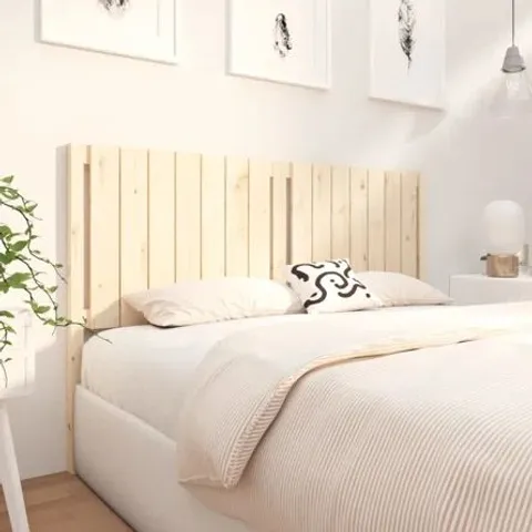 BOXED JARION SOLID WOOD HEADBOARD