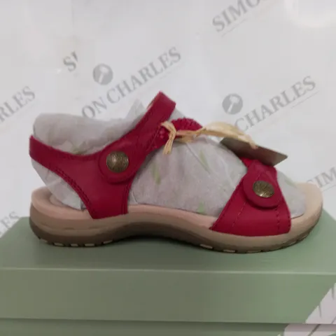 BOXED FREE SPIRIT MALIBU HIGH FLAT SANDLAS WITH OPEN TOE - SIZE 7