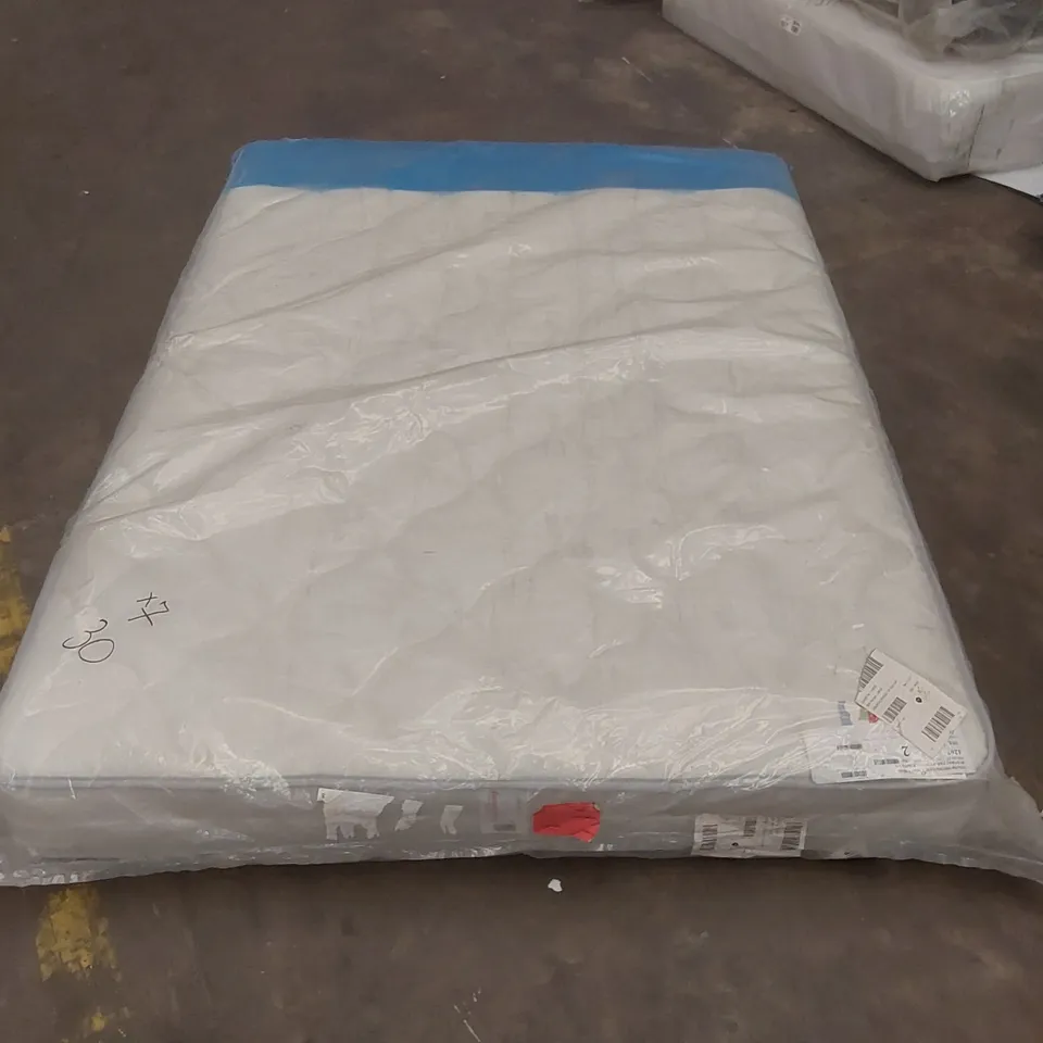 QUALITY BAGGED DOUBLE 135cm AIRSPRUNG LUXURY QUILTED MEDIUM MATTRESS RRP £229