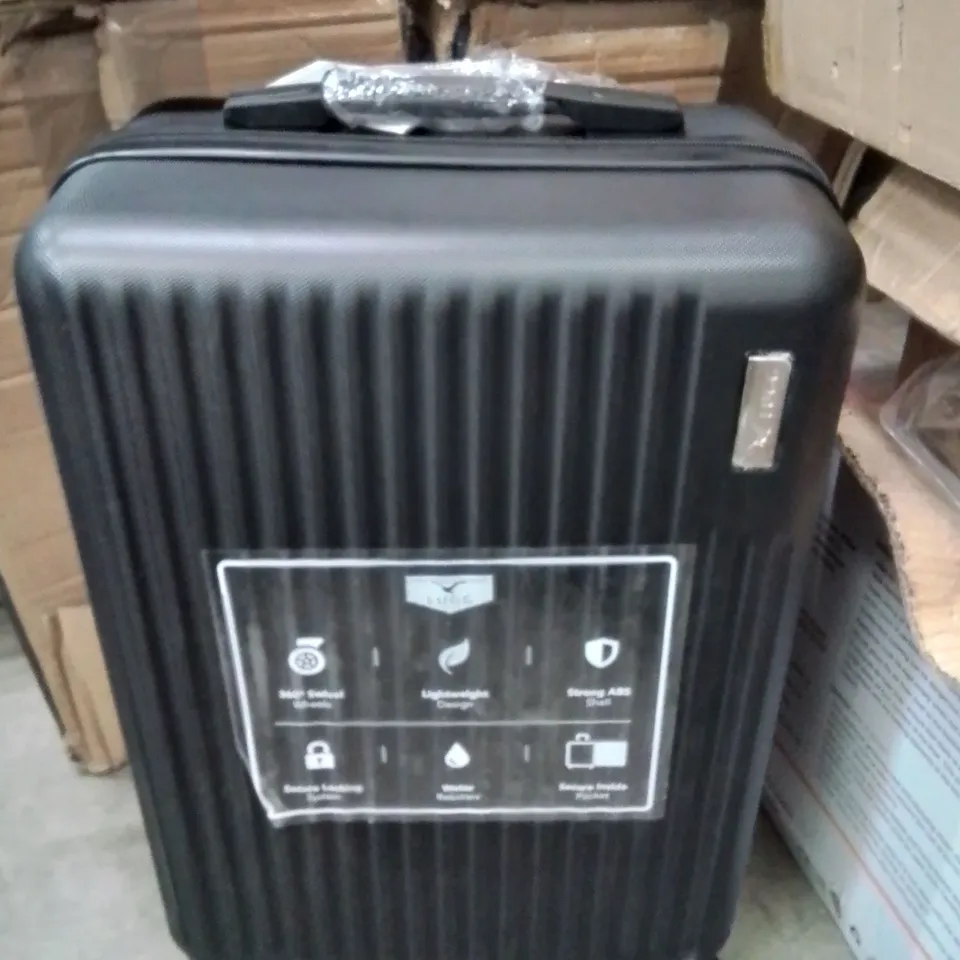 LUGG JETSET CABIN BAG BLACK 