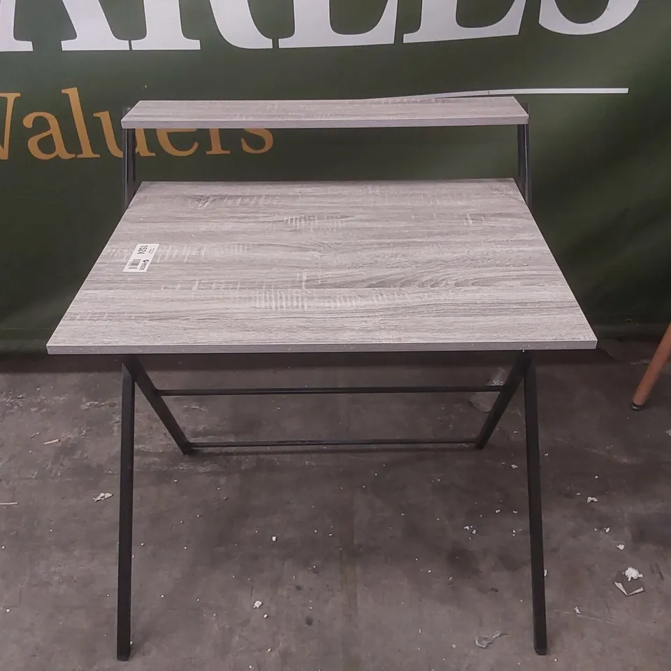 DESIGNER GREY WOODEN WORK DESK