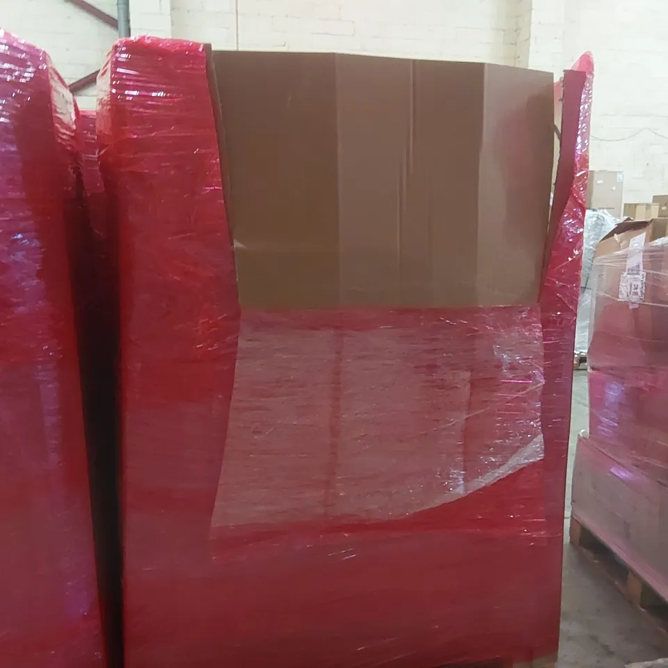 PALLET CONTAINING ASSORTED ITEMS TO INCLUDE: TELESCOPIC LADDER, PRO SCOOTER, ARTIFICIAL CHRISTMAS TREE, VACUUM STAND, MULTIFUNCTIONAL LAPTOP DESK ECT