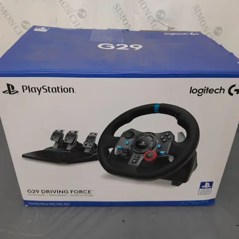 LOGITECH G29 DRIVING FORCE GAMING STEERING WHEEL