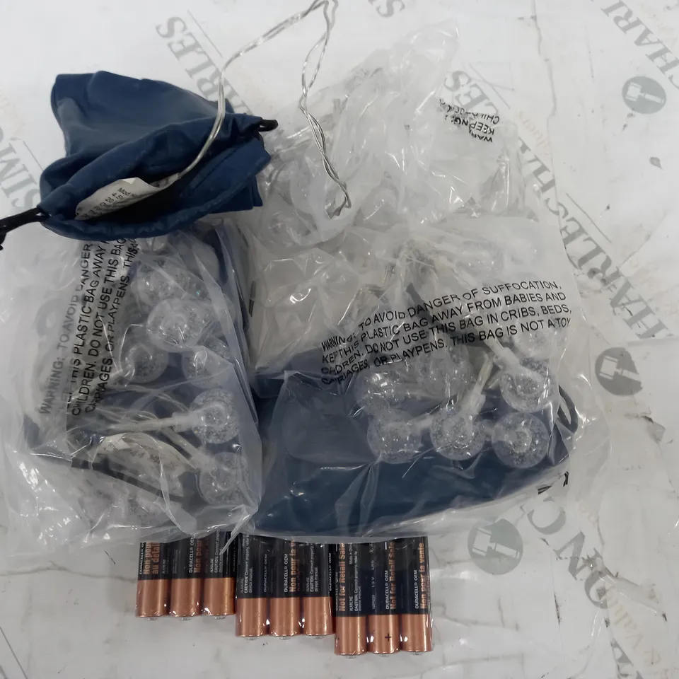 BUNDLEBERRY BY AMANDA HOLDEN SET OF 3 PASTEL INDOOR OUTDOOR LIGHT STRAND