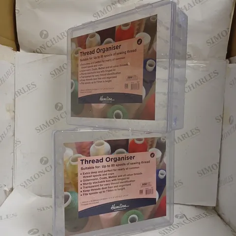 BOX OF 2 HEMLINE THREAD ORGANISER'S. 