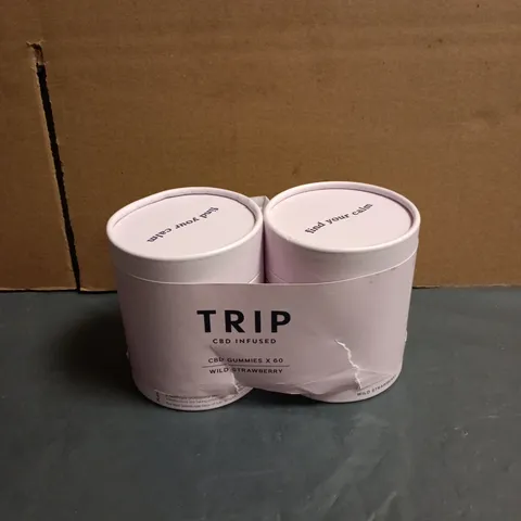 TRIP 60 X CBD GUMMIES WILD STRAWBERRY FLAVOUR