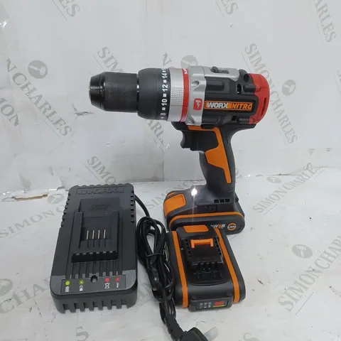 CORDLESS SLAMMER ACTIVE HAMMER DRILL WX3