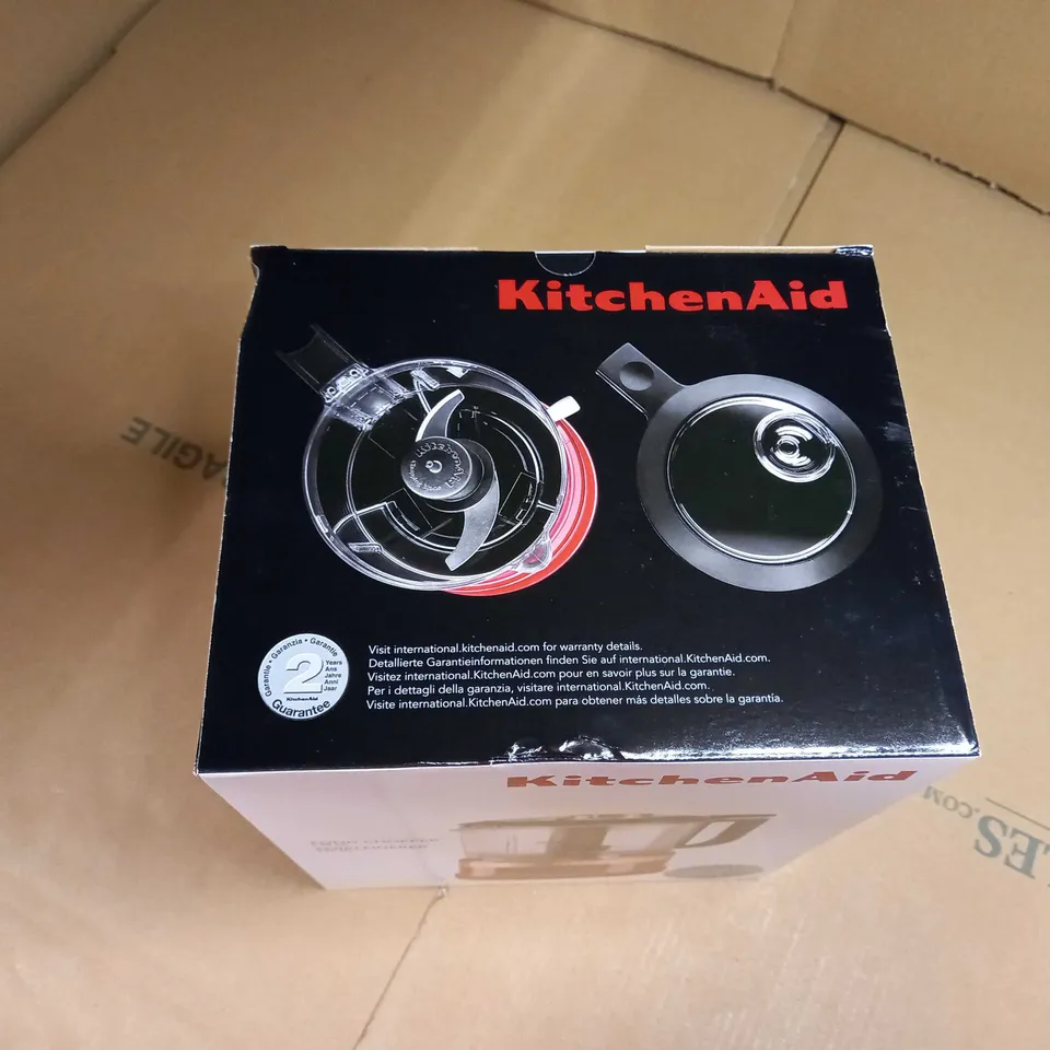 BOXED KITCHEN AID FOOD CHOPPER - 830ML