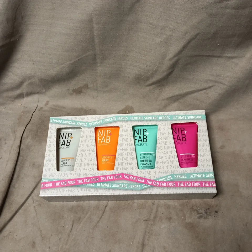 NIP + FAB 4 ITEM GIFT SET BOXED