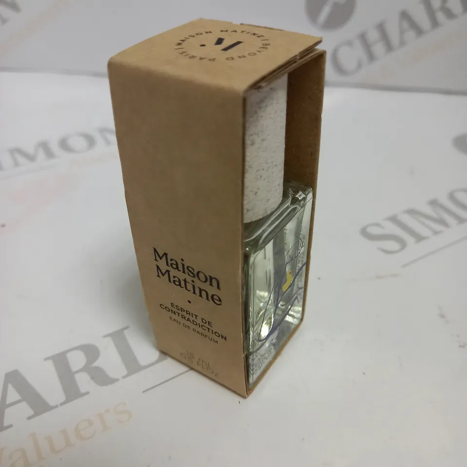BOXED MAISON MATINE ESPIRIT DE CONTRADICTION EAU DE PARFUM 15ML