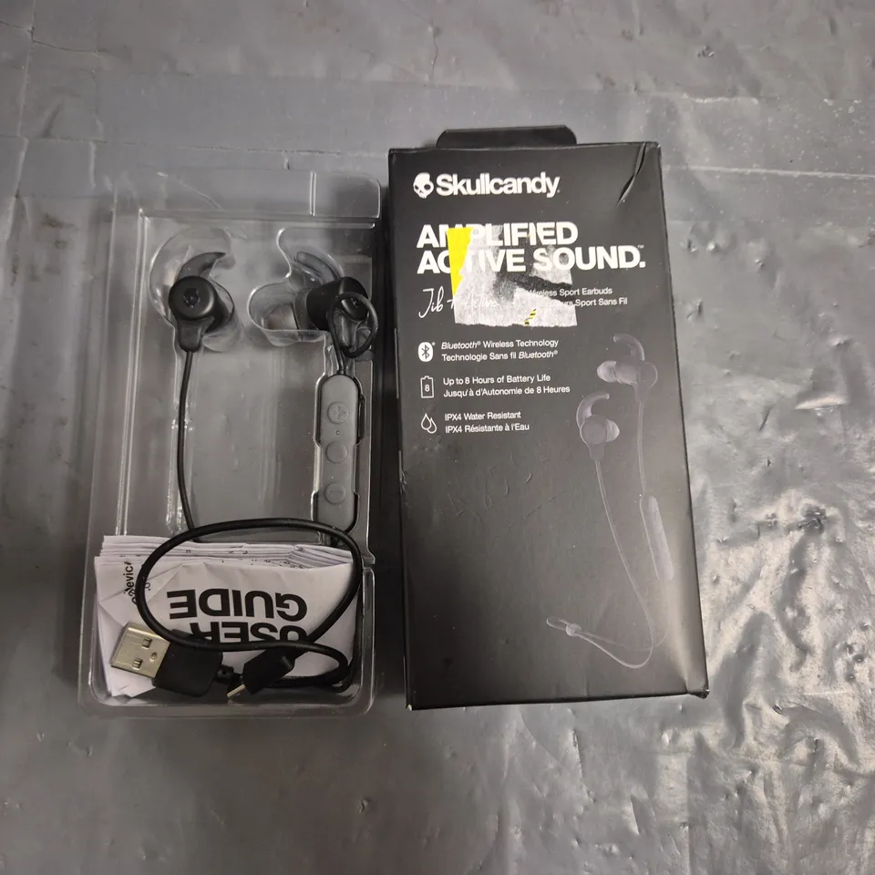 BOXED SKULLCANDY WIRELESS SPORT EARBUDS