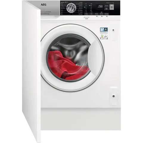 AEG 7000 SERIES INTEGRATED PRO STREAM WASHING MACHINE WHITE MODEL L7FE7261BI
