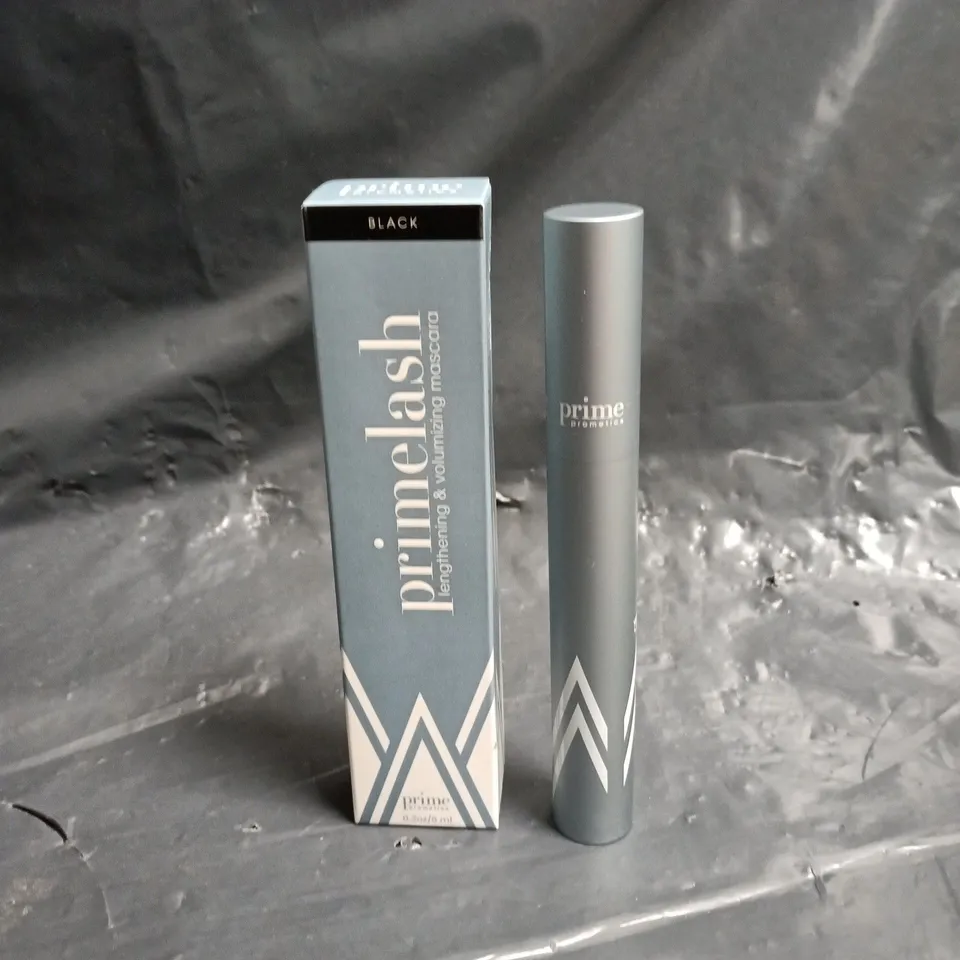 PRIME LASH LENGTHENING & VOLUMISING MASCARA – BLACK 6ML