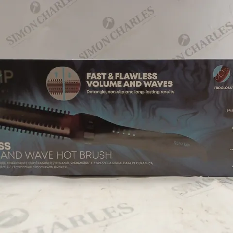 REVAMP PROGLOSS VOLUME & WAVE HOT BRUSH