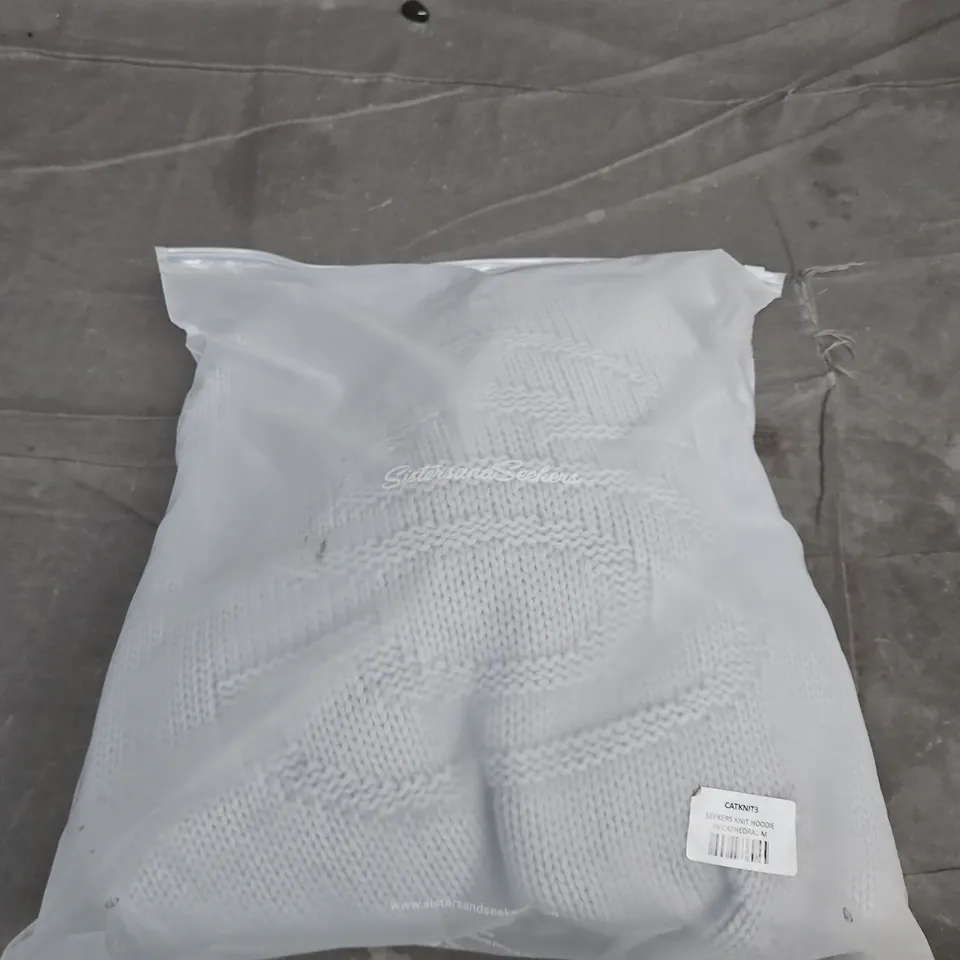 SEEKERS KNIT HOODIE CATHEDRAL - SIZE M