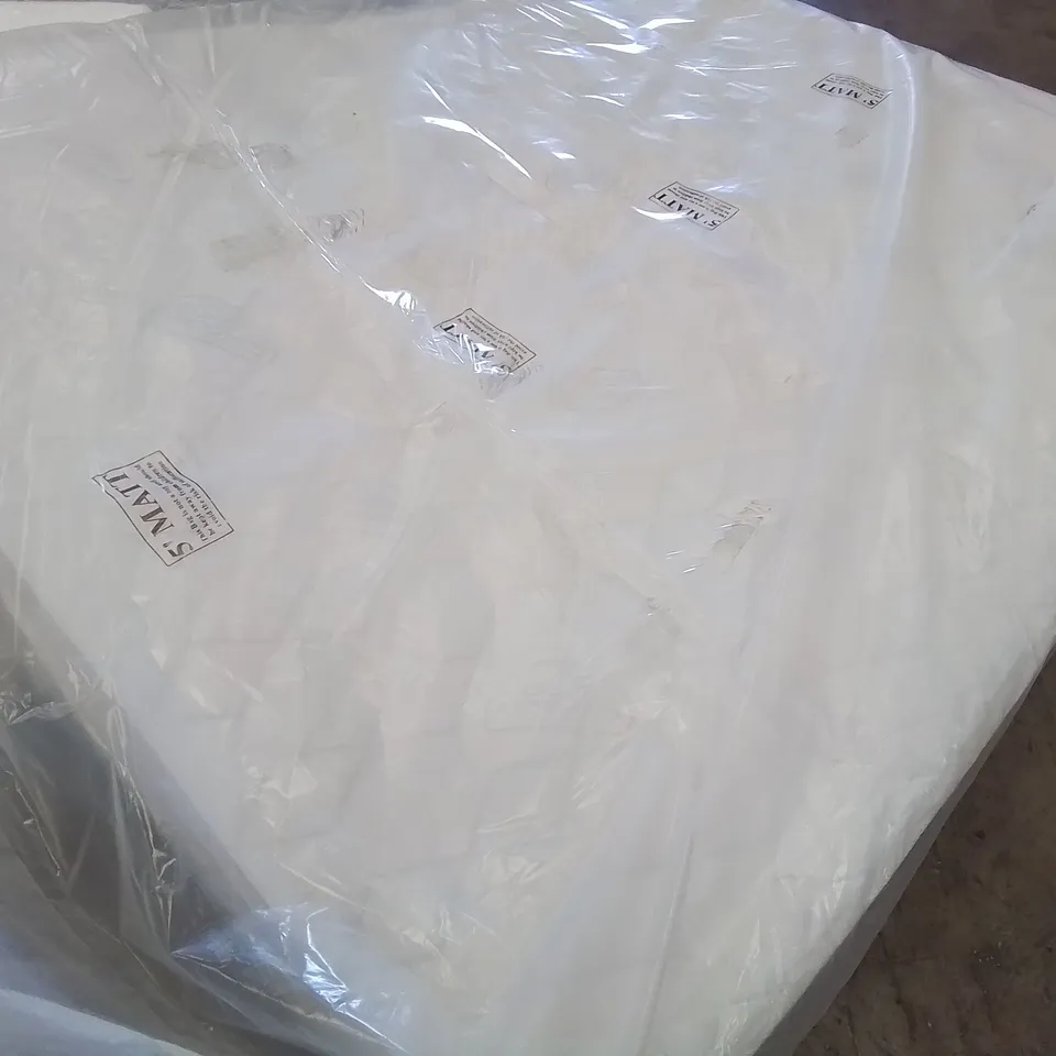 QUALITY BAGGED 5' KINGSIZE ORTHO OPEN COIL MATTRESS 