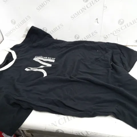 BLACK JULIEN MACDONALD SWEATSHIRT - S