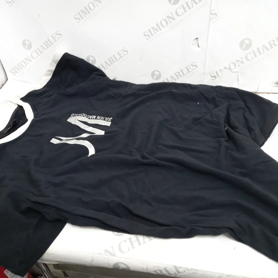 BLACK JULIEN MACDONALD SWEATSHIRT - S