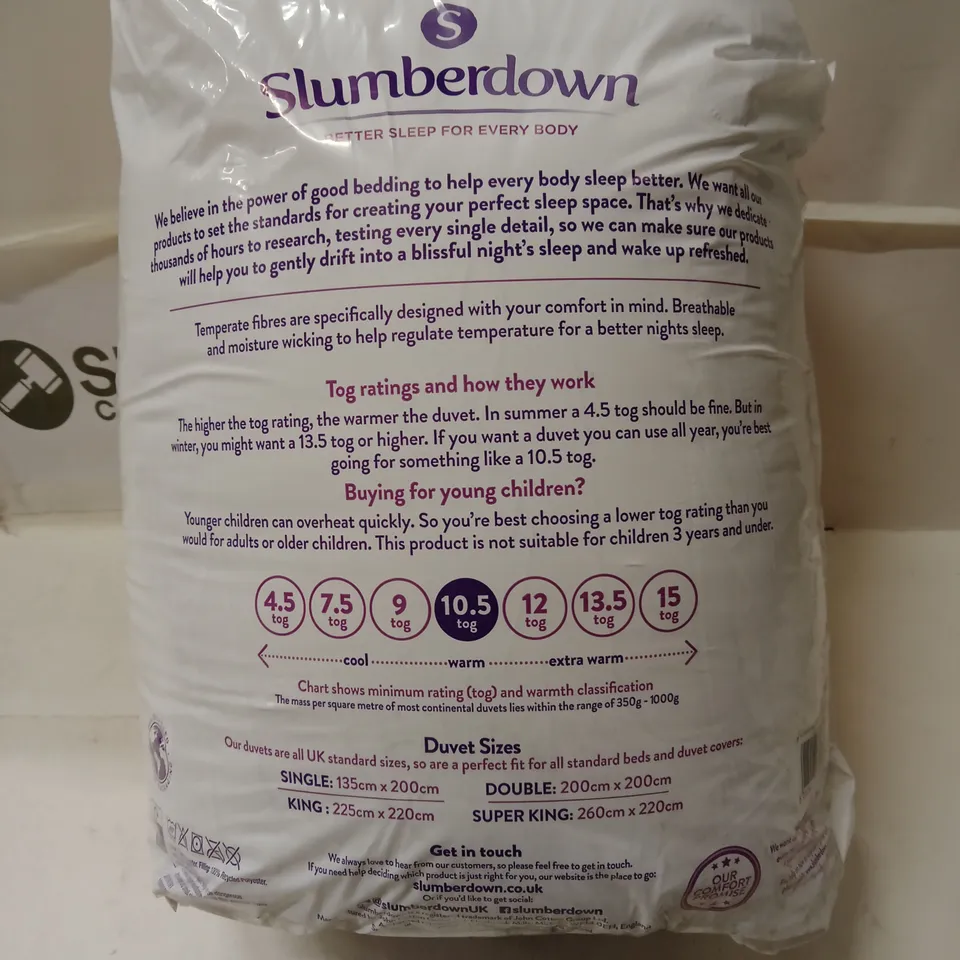 SLUMBERDOWN CLIMATE CONTROL KING DUVET