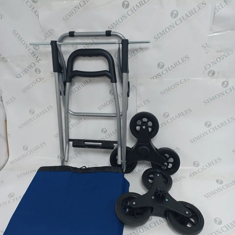 LOCK 'N LOCK INSULATED SHOPPING TROLLEY CART, NAVY