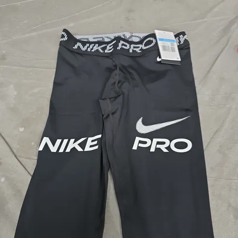 NIKE PRO BLACK ATHLETIC LEGGINGS – TAG ATTACHED SIZE M