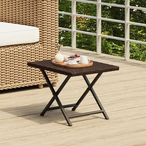BOXED IAKHWINDER RECTANGULAR 45CM BISTRO TABLE