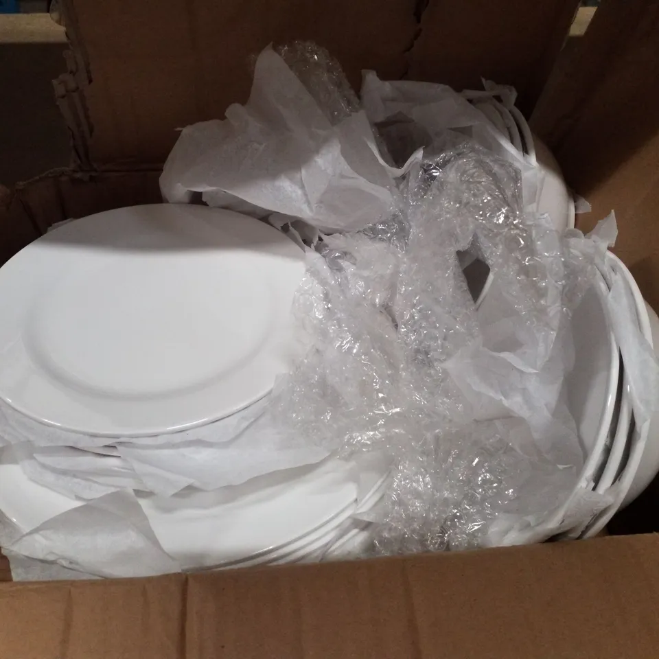 BOXED DUANE 18 PIECE MELAMINE DINNERWARE SET - SERVICE FOR 6