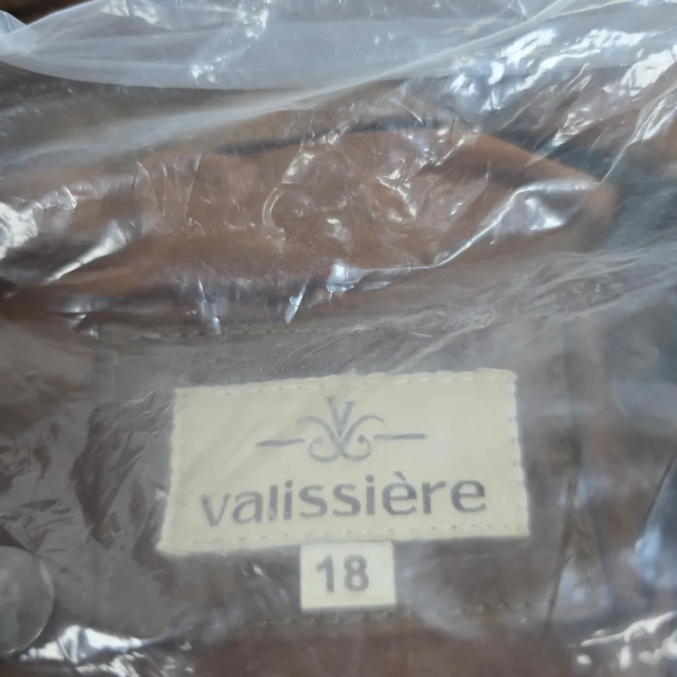VALISSIÈRE BROWN  JACKET – UK SIZE 18