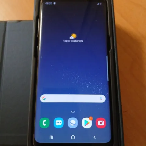 SAMSUNG GALAXY S8 SM-G950F – BLACK – BOXED